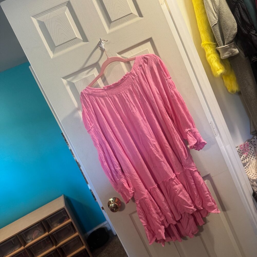 Free People See Ya There mini dress ~ L - Picture 4 of 4